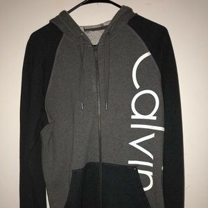 Men's Calvin Klein zip-up hoodie